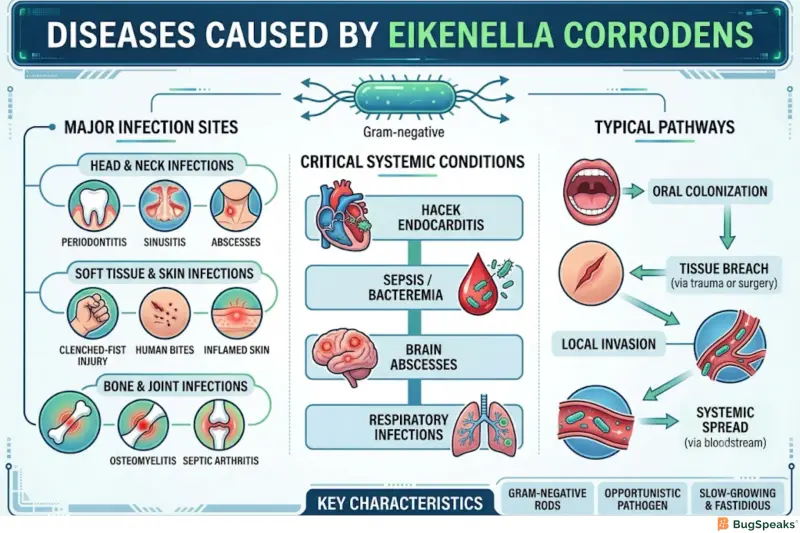 Diseases Caused by Eikenella Corrodens