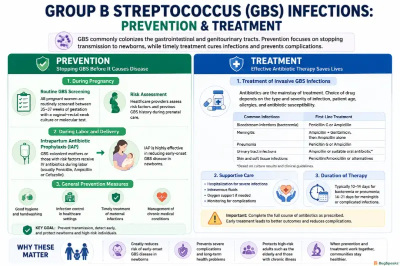 GBS Infection: Prevention and Treatment