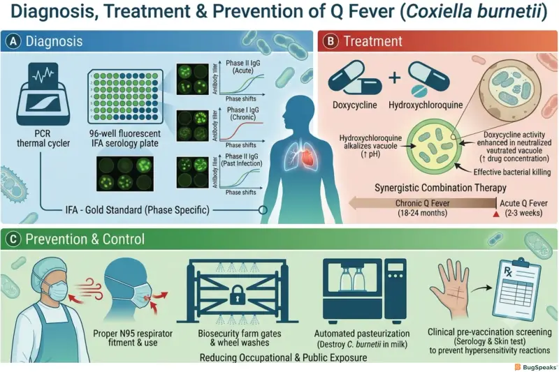 Diagnosis, Treatment, Prevention of Q Fever