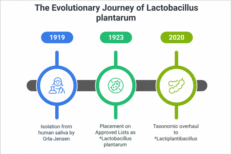 Evolutionary Journey of Lactobacillus plantarum