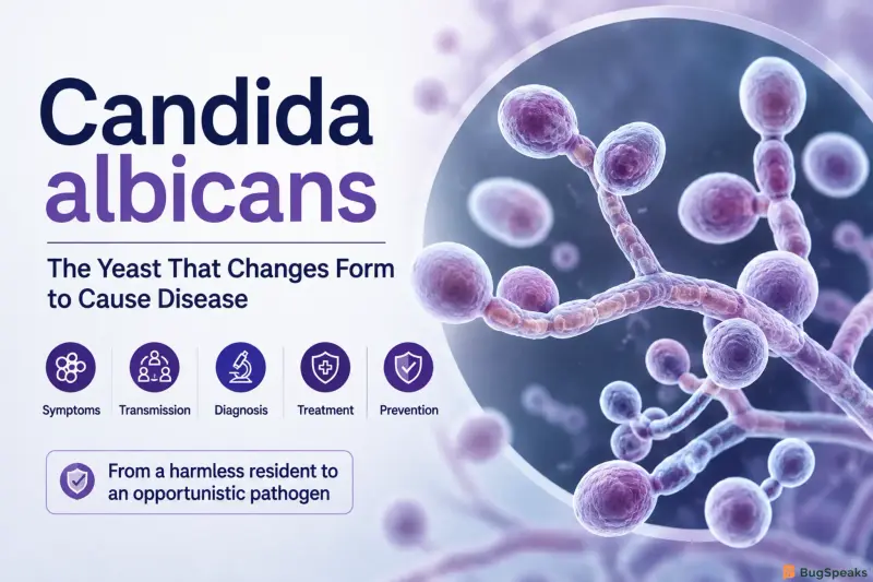 The Pathobyte Series: Candida albicans- How a Common Yeast Causes Disease