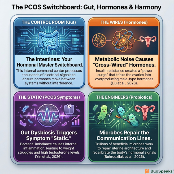 The PCOS Switchboard: Gut, Hormones and Harmony