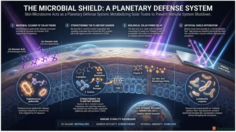 The Microbial Shield: A Planetary Defense System