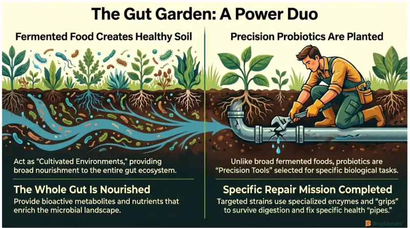 The Gut Garden: A Power Duo