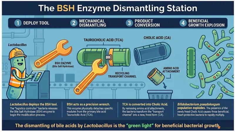 BSH Enzyme Dismantling Station