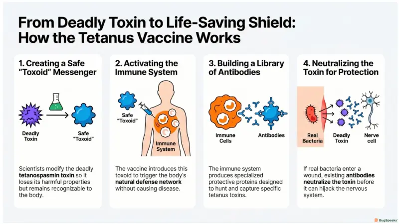 How the Tetanus Vaccine Works