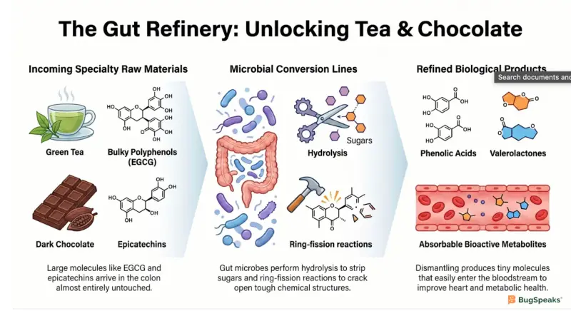 The Gut Refinery Unlocking Tea and Chocolate