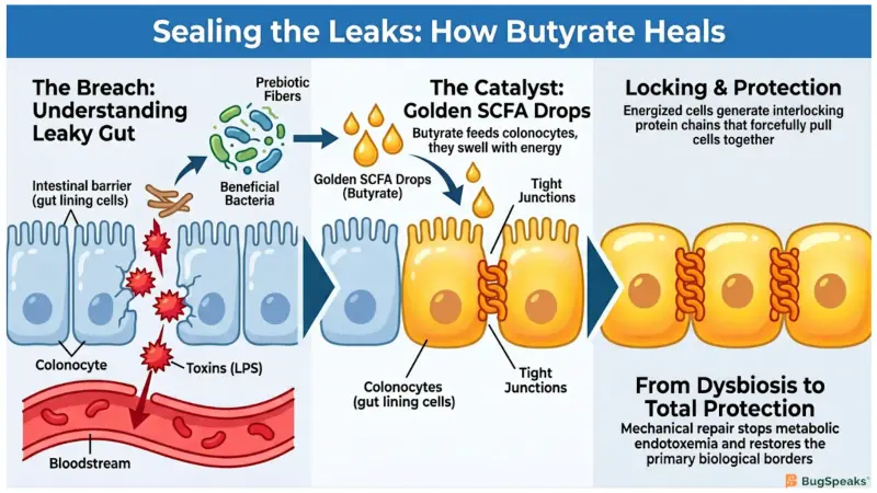 Sealing the Leaks: How Butyrate Heals