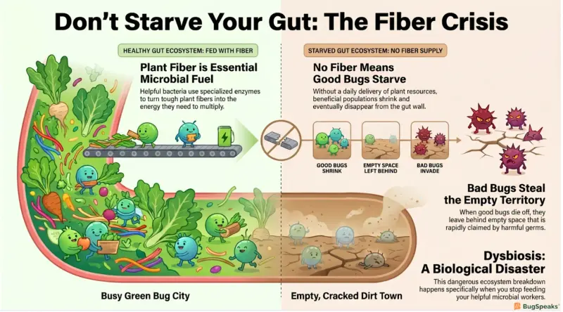 Dont Starve Your Gut: The Fiber Crisis