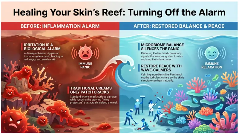 Healing Your Skin Reef: Turning off the Alarm