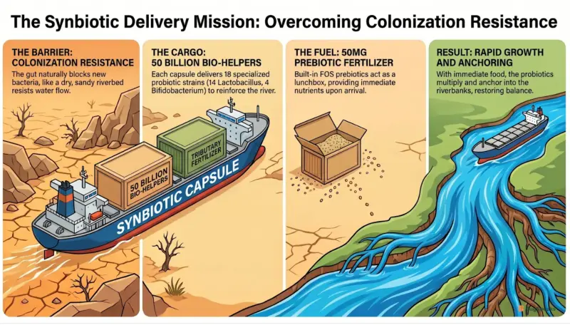 The Synbiotic Delivery Mission