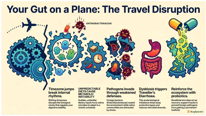 Gut on a Plane