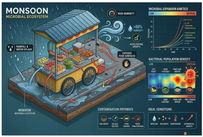 The Hidden Risks of Street Food During the Monsoon Season