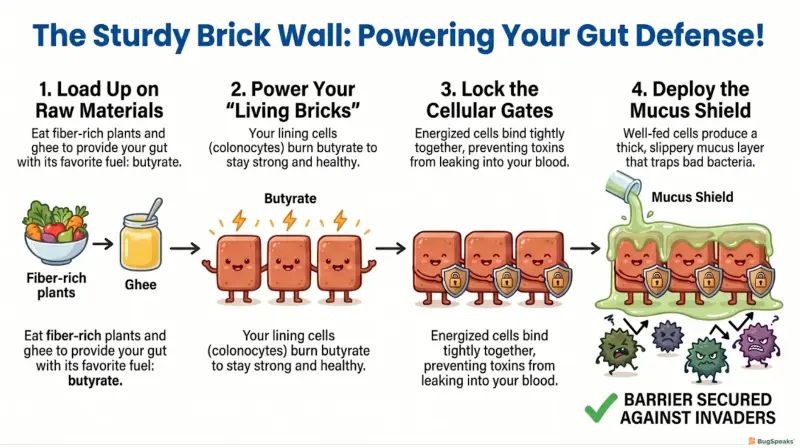 The Sturdy Brick Wall: Powering your Gut Defense