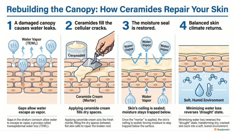 Rebuilding the Canopy: How Ceramides Repair your Skin
