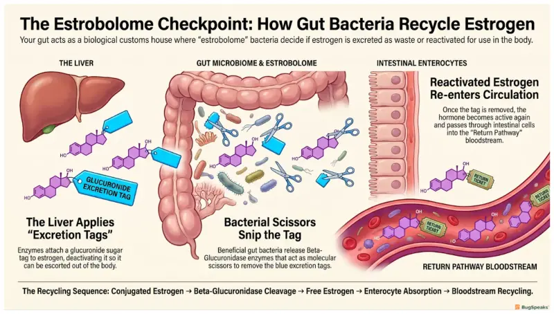 The Estrobolome Checkpoint