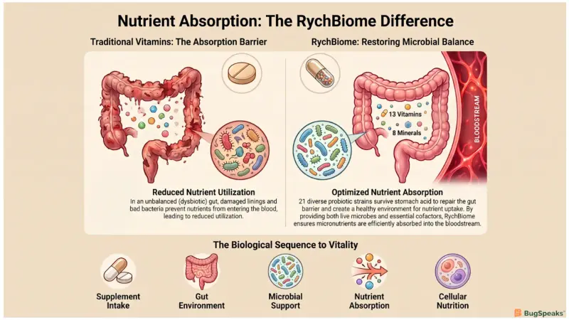 Nutrient Absorption: The RychBiome Difference