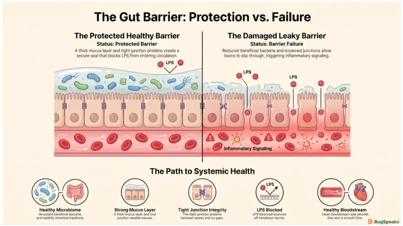 The Gut Barrier: Protection vs Failure