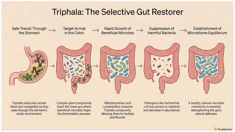 Triphala: The Selective Gut Restorer