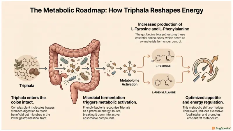 The Metabolic Roadmap: How Triphala Reshapes Energy