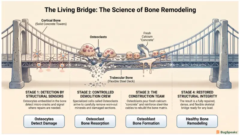 The Living Bridge: The Science of Bone Remodeling
