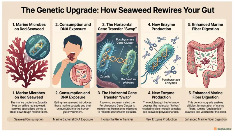 The Genetic Upgrade : How Seaweed Rewires Your Gut
