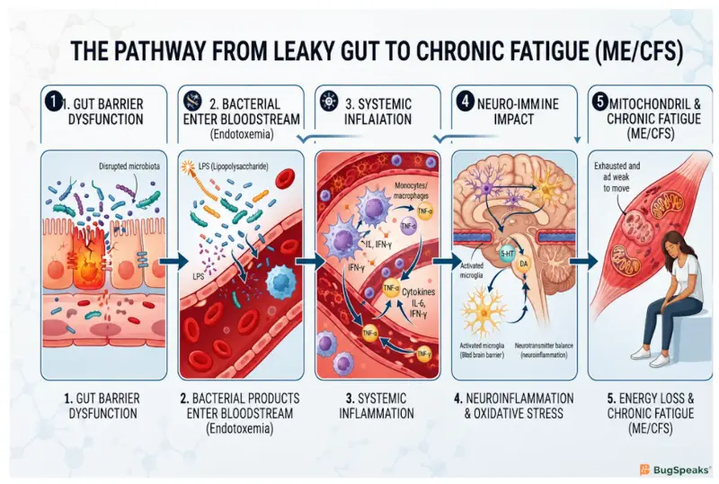 Exploring the Link Between Gut Health and Chronic Fatigue Syndrome