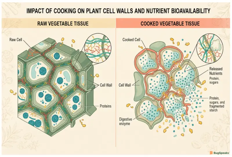 A Comprehensive Guide to Raw vs. Cooked Vegetables: Understanding Digestive Differences
