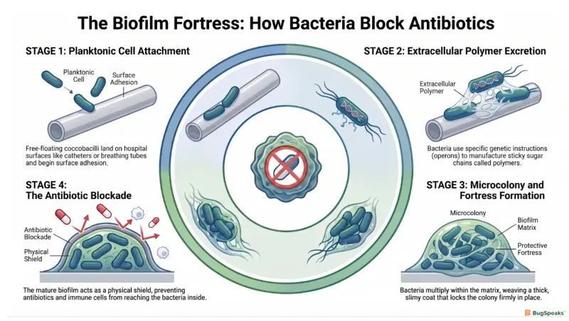 The biofilm fortress