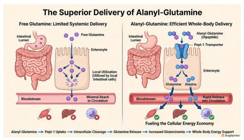 The Superior Delivery of Alanyl Glutamine
