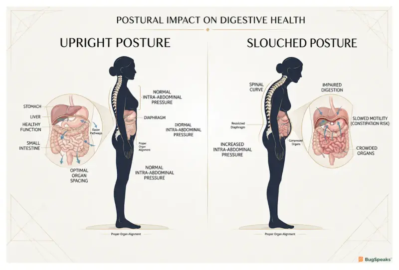 Posture and Gut Health: Exploring the Digestive Motility Connection
