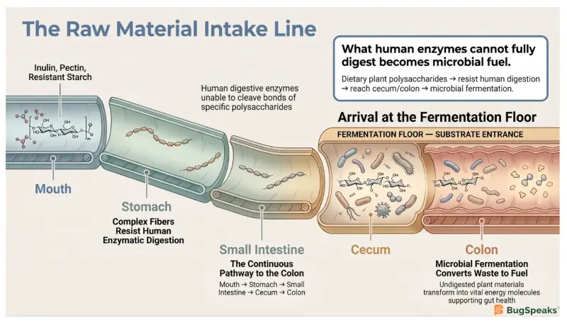 The Raw Material Intake Line