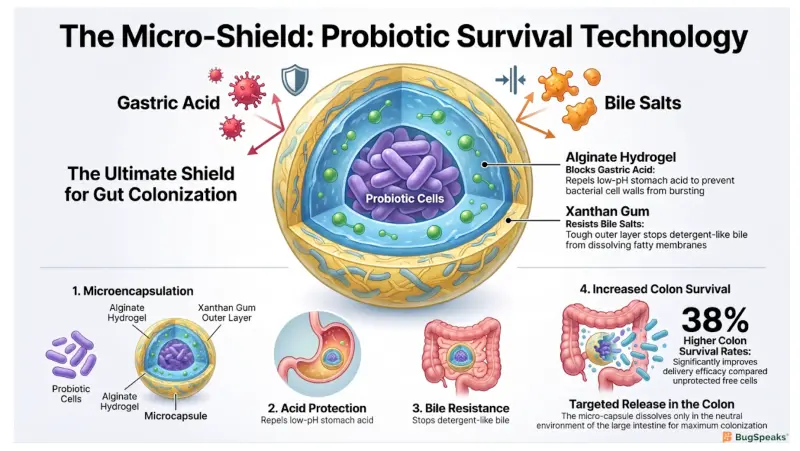 The MicroShield Probiotic Survival