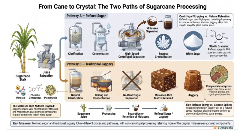 From Cane to Crystal