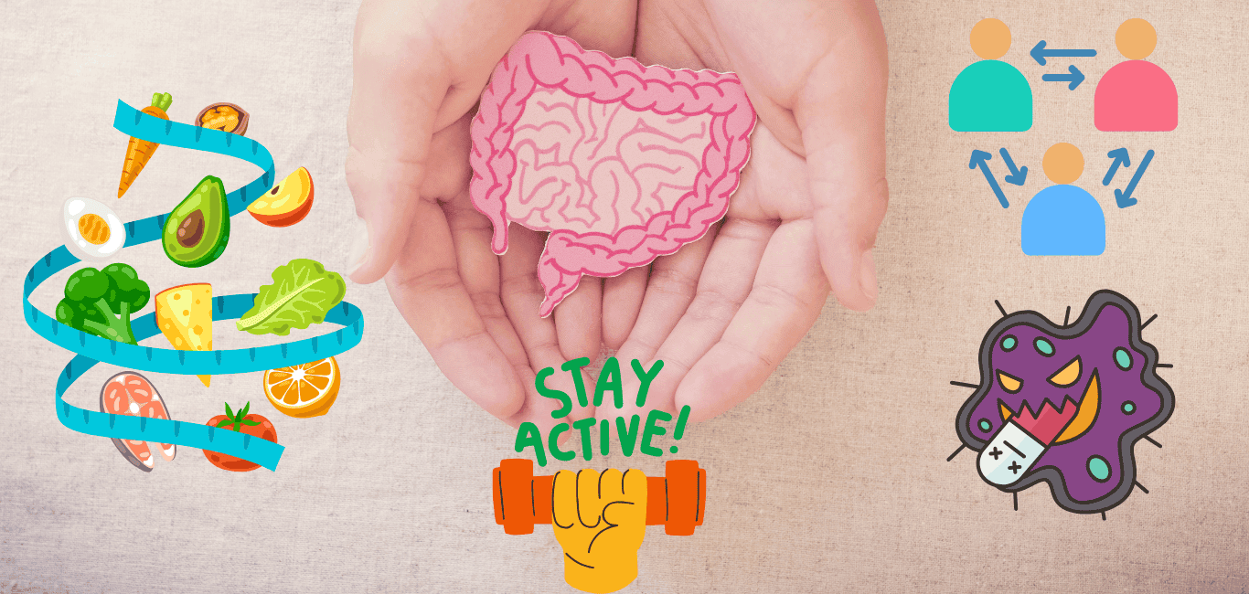 Simple ways to restore the human gut: Home to Trillions of Microbes