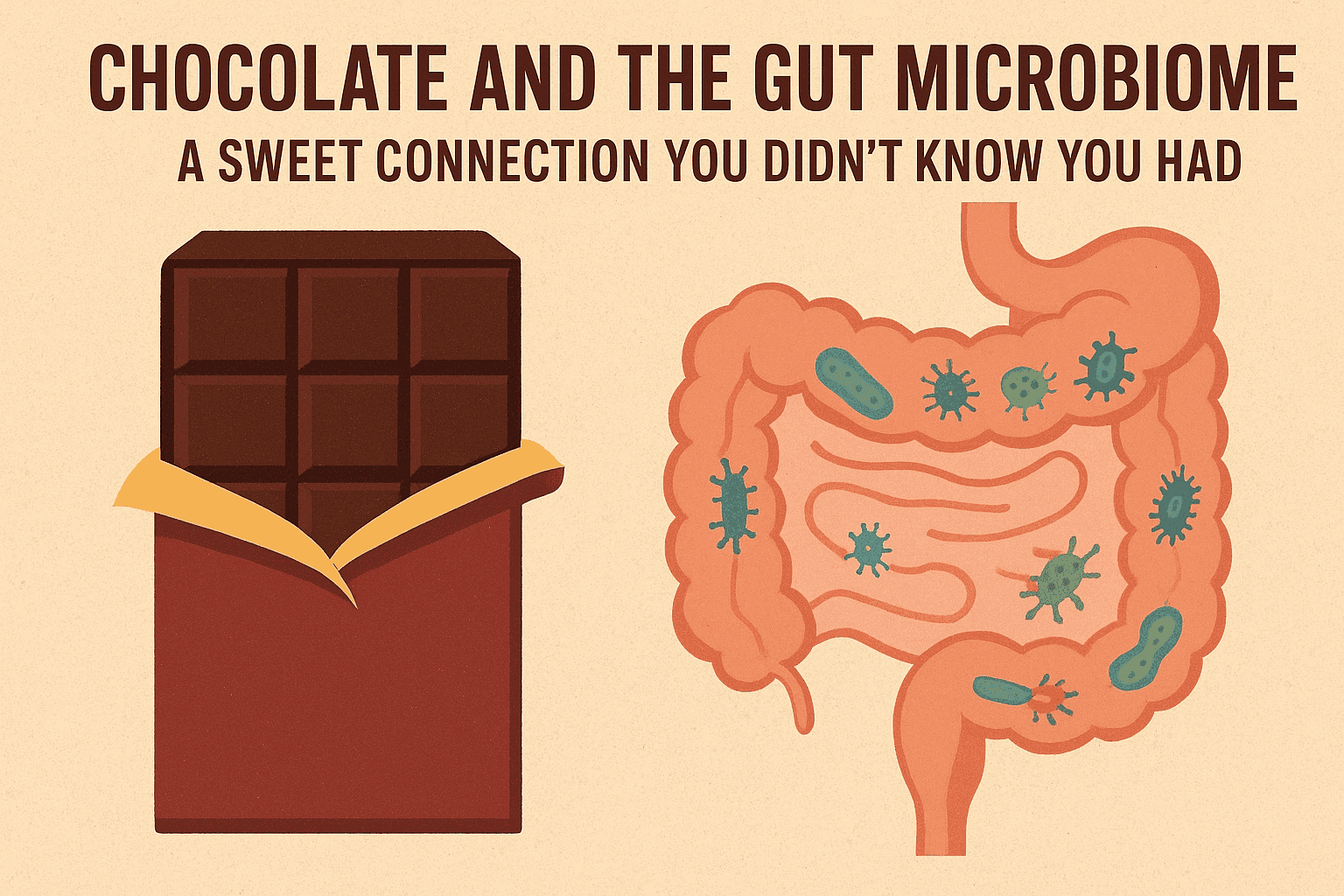 Chocolates and the Gut Microbiome-A Sweet Connection You Didn’t Know You Had