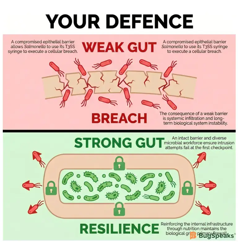 Your Defence: Weak Gut vs Strong Gut