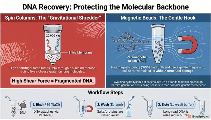 DNA Recovery:Protecting the Molecular Backbone