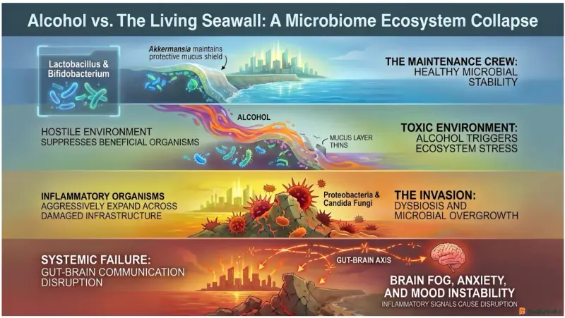 Alcohol vs The Living Seawall