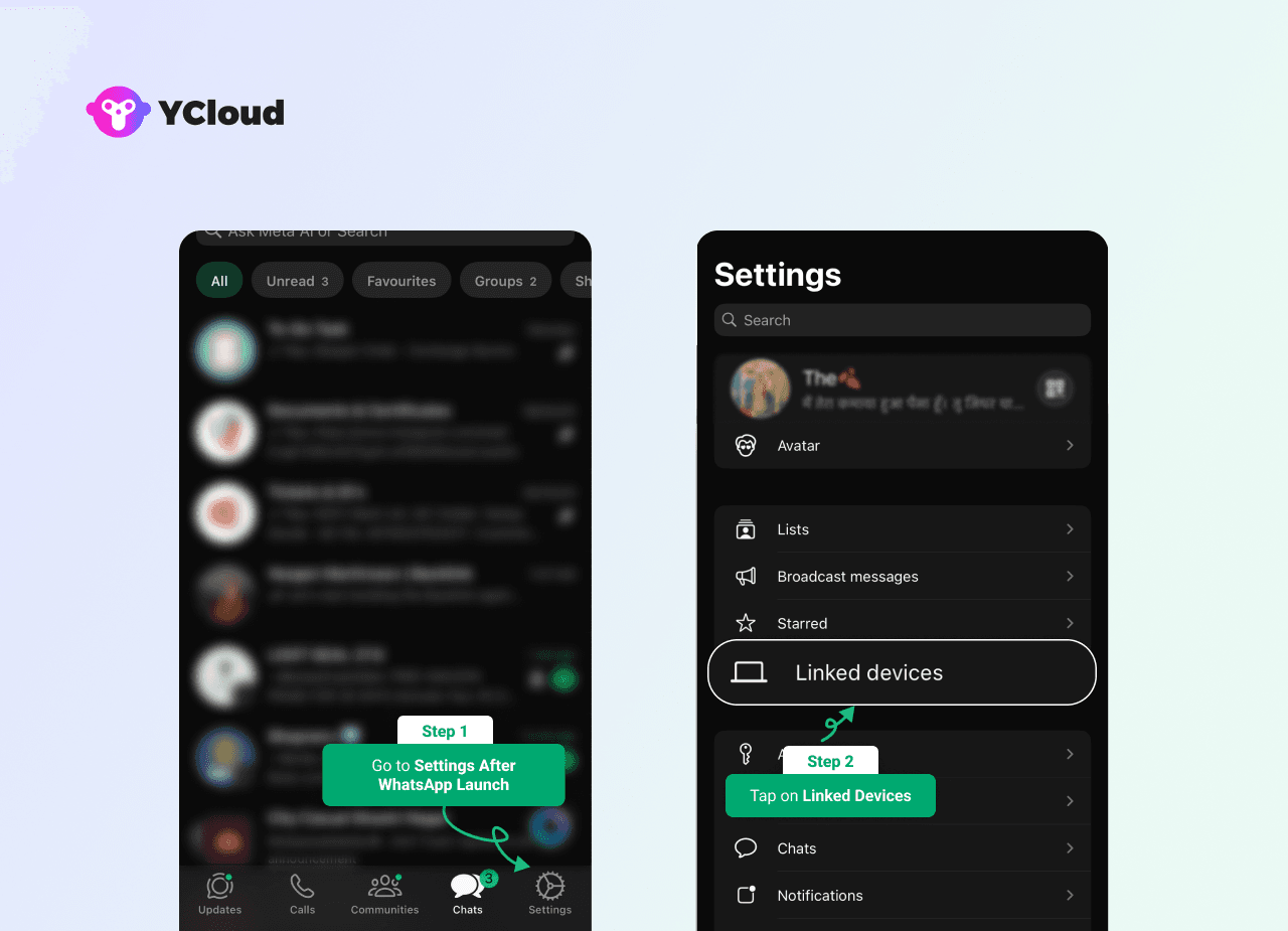 WhatsApp Web Login with QR Code from an iPhone