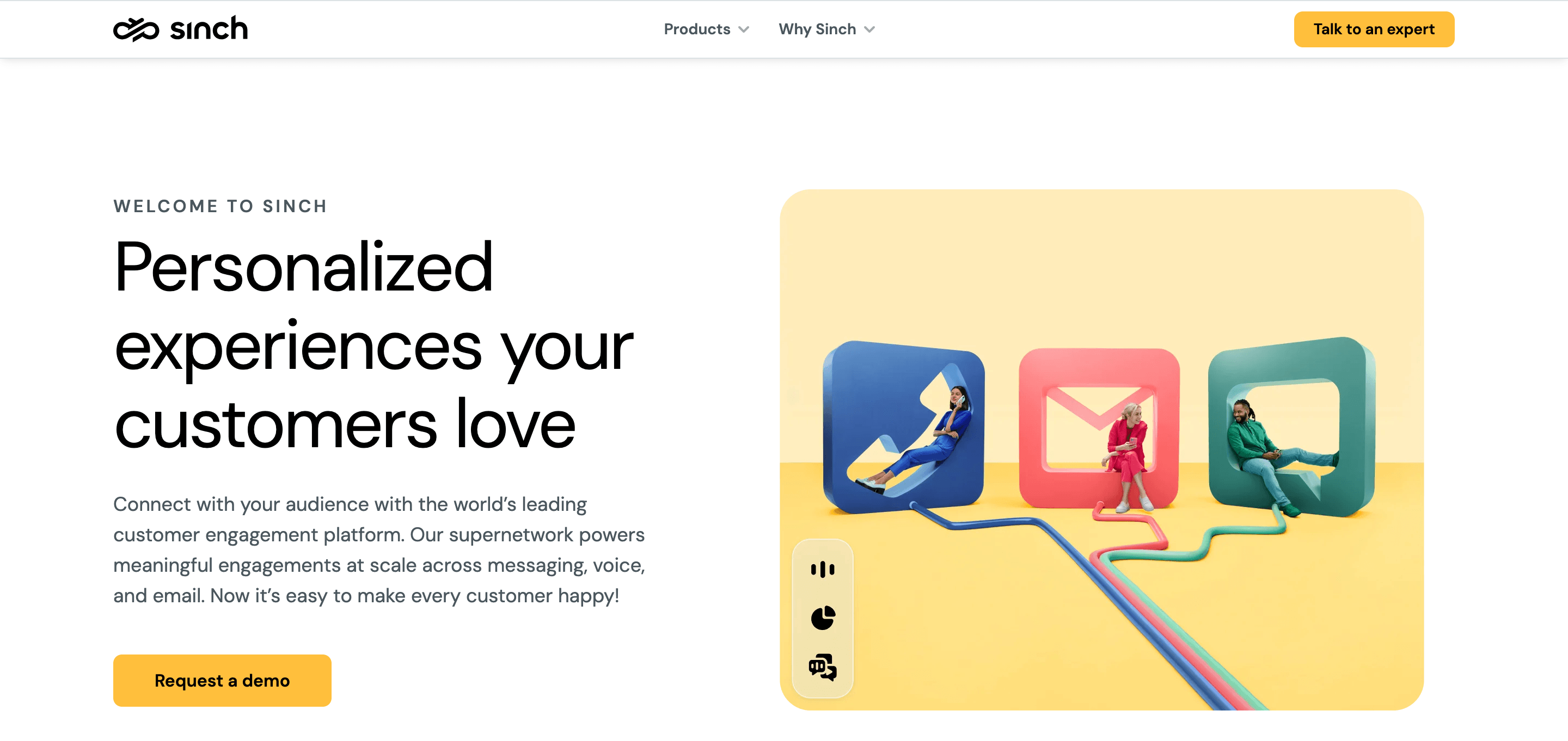 WhatsApp bulk message sender - Sinch