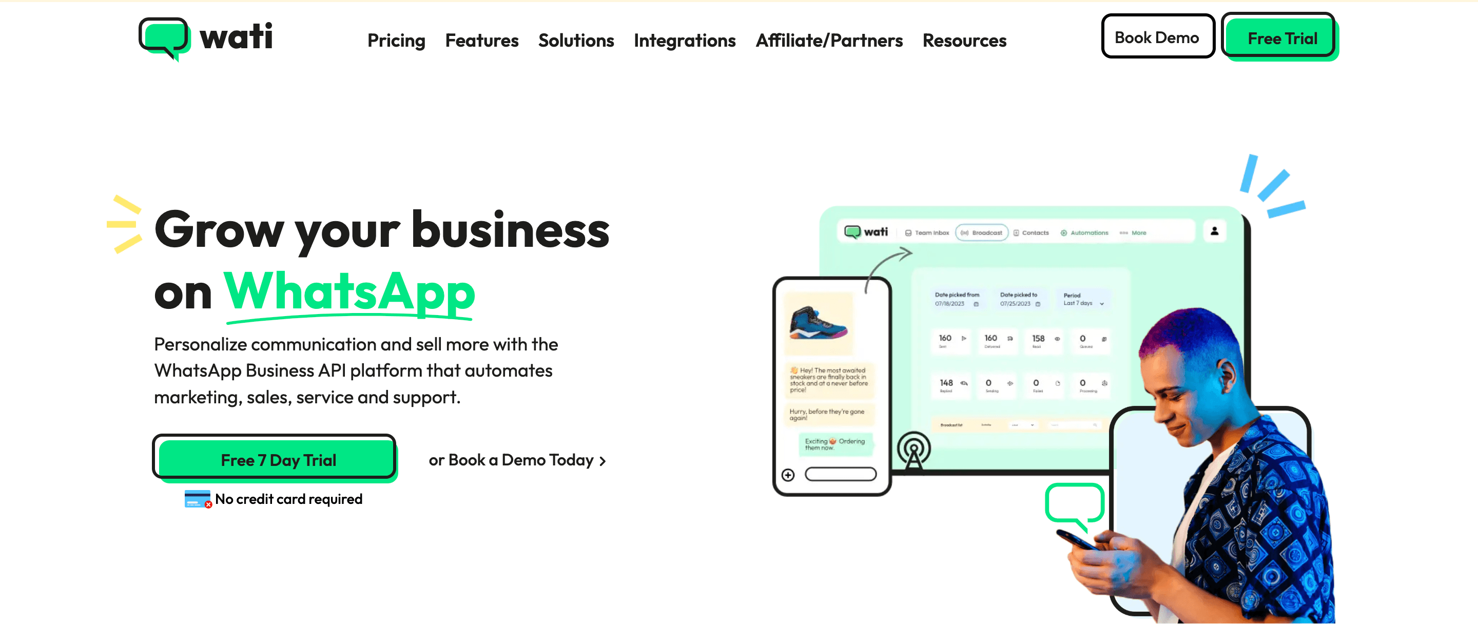 WhatsApp Bulk Message Senders - Wati