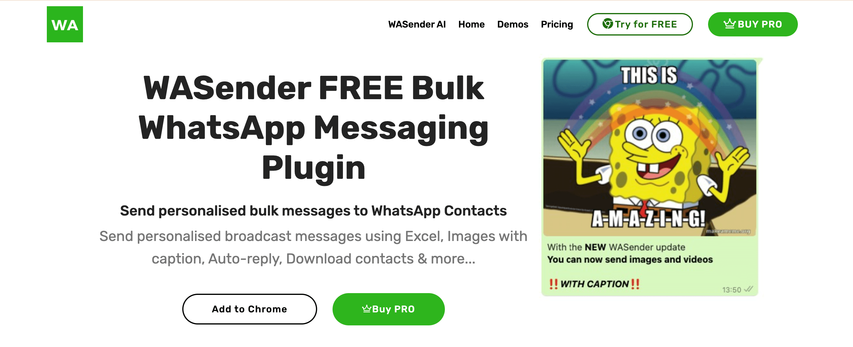 WhatsApp Bulk Message Senders - WASender
