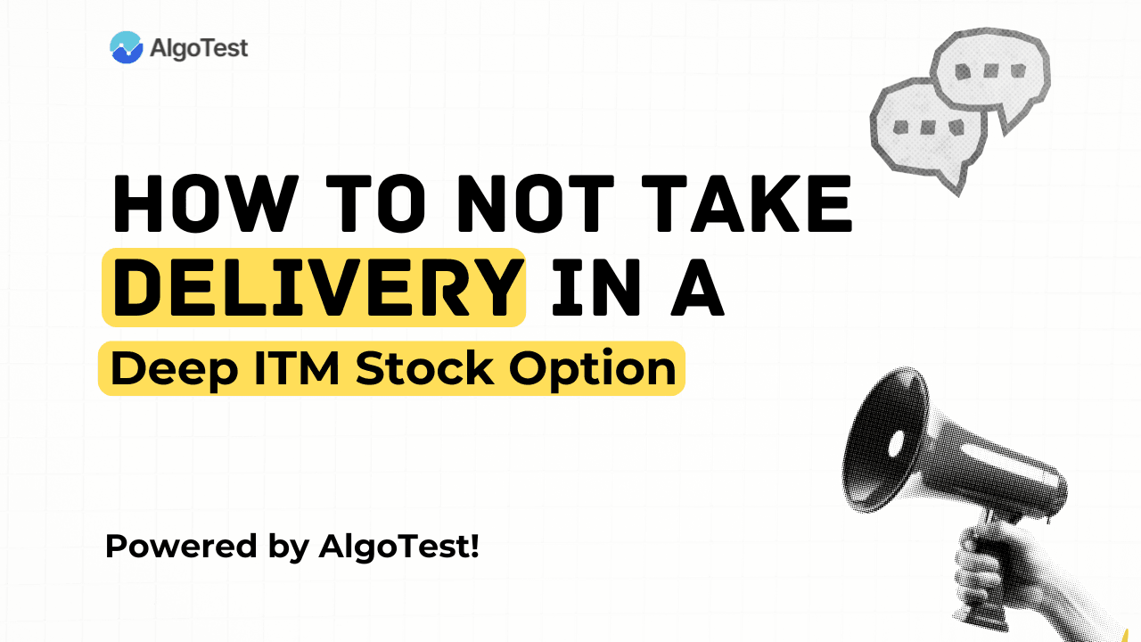 How to Not Take Delivery in a Deep ITM Stock Option