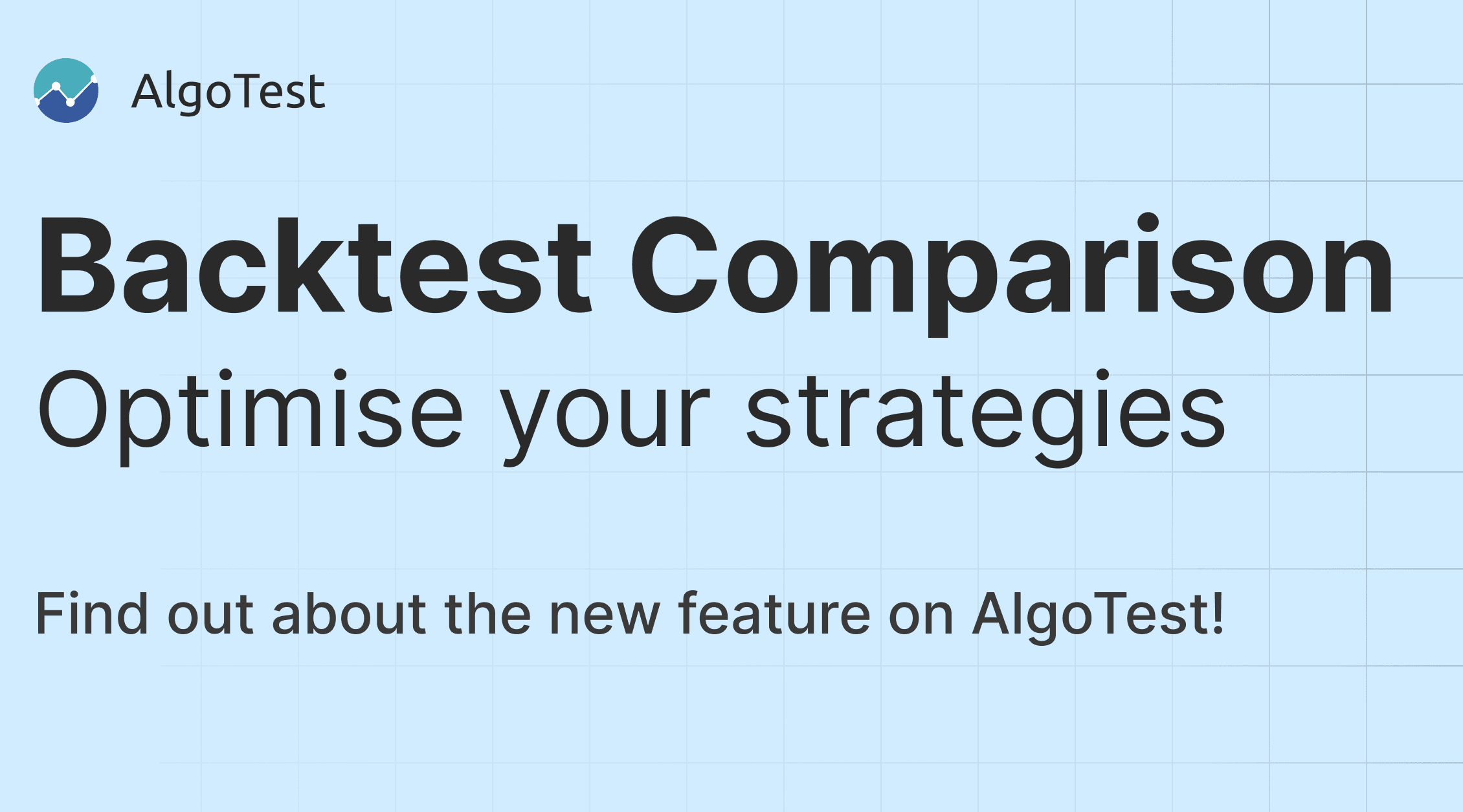 Backtest Comparison on AlgoTest