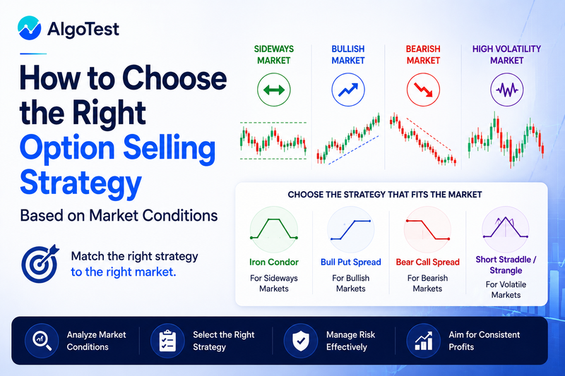 How to Choose an Option Selling Strategy Based on Market Conditions