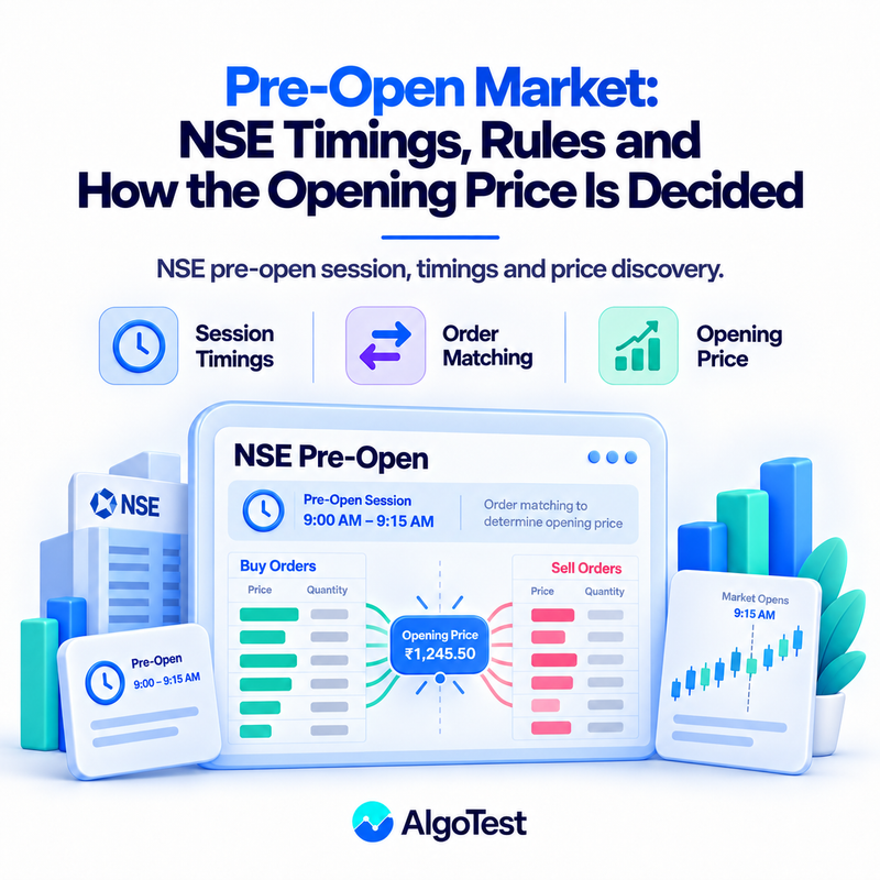 Pre-Open Market: NSE Timings, Rules and How the Opening Price Is Decided