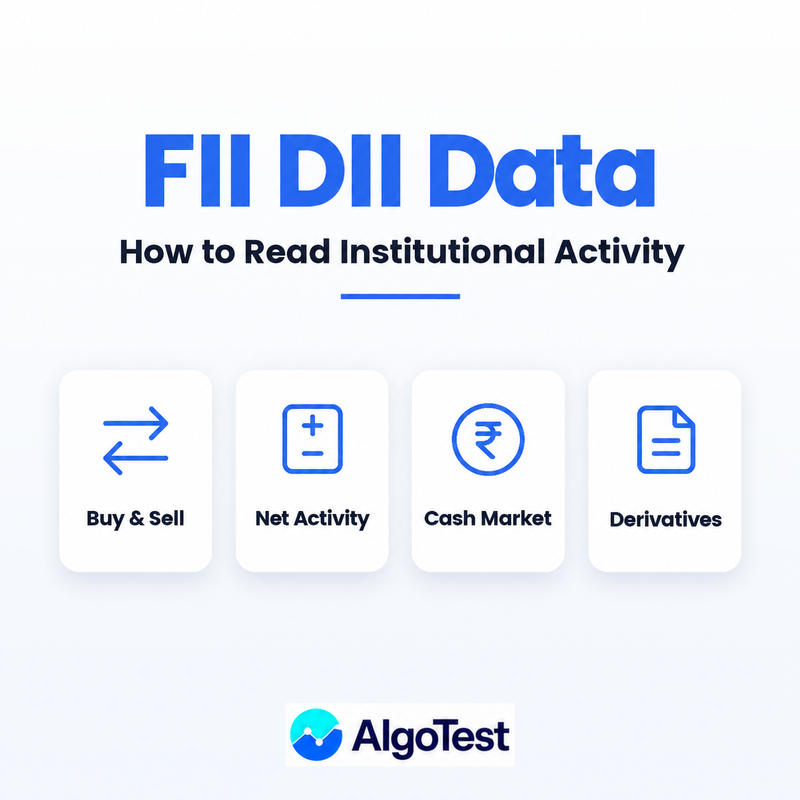 FII DII Data: How to Read FII and DII Activity