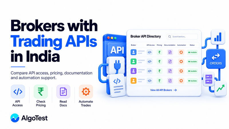 List of Brokers with an API in India