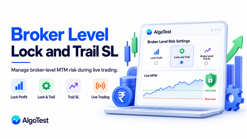 Broker Level Lock and Trail SL